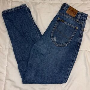 Lee Vintage Modern High Rose Straight Leg Ankle Jeans - Size 25